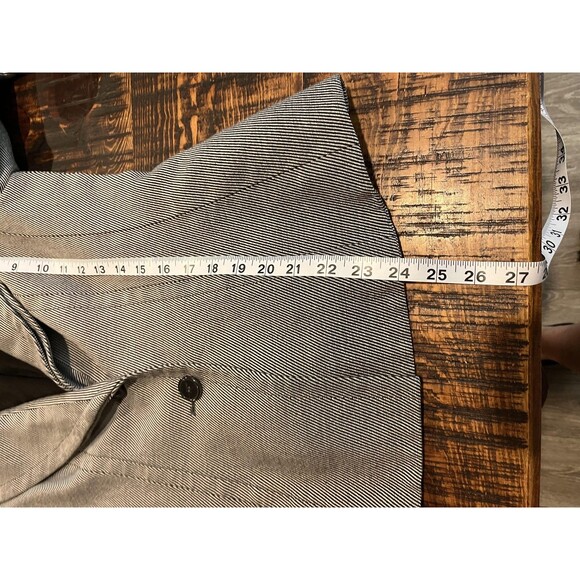 Escada Blazer Womens 36 Gray Black Herringbone Virgin Wool Blend Tailored Fitted - Picture 5 of 6